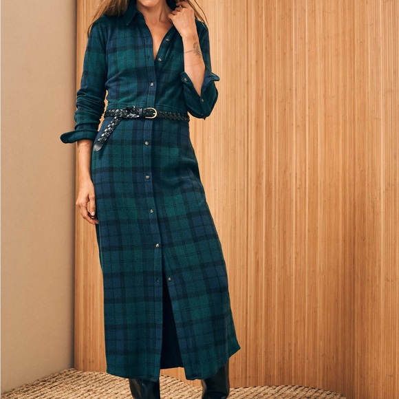 Faherty Legend Sweater Maxi Dress - Picture 5 of 12